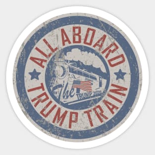 Vintage Trump Train Sticker